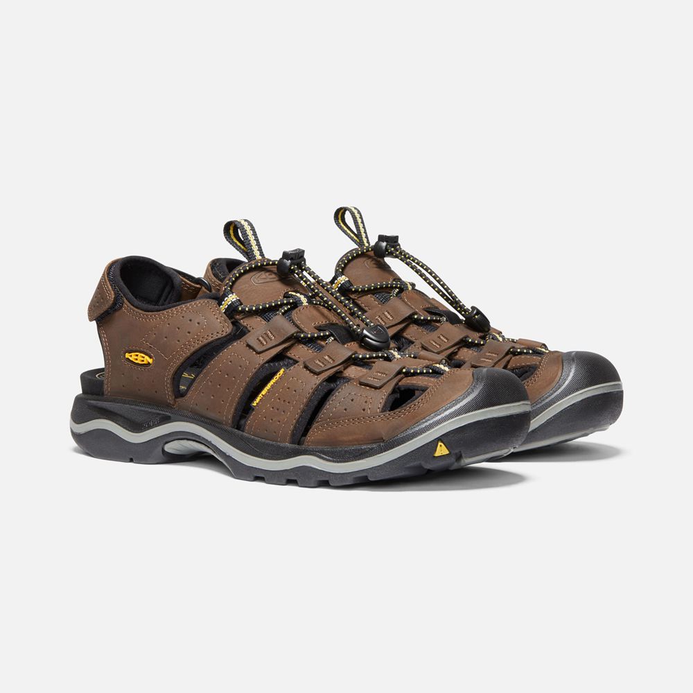 Sandales de Randonnée Keen Homme Marron | Rialto Ii | OMGXT-1842